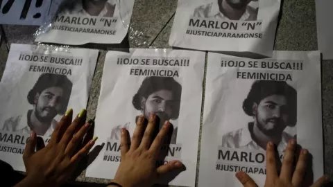 Fiscal&iacute;a de Veracruz responde a Marlon Botas buscado por el feminicidio de Montserrat Bendimes