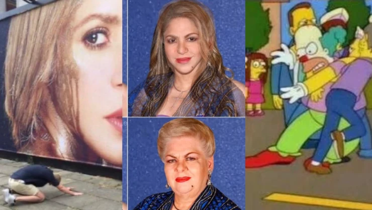 Los mejores memes que dejó la “tiradera” de Shakira a Piqué en la sesión con BZRP
