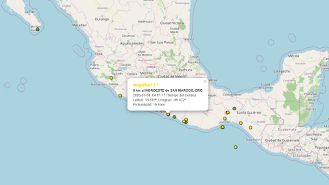 Sismo san marcos