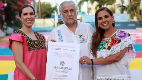 Isla Mujeres recibe el programa “Rutas Mágicas de Color”