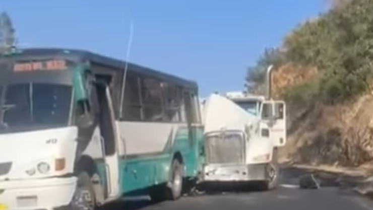 Accidente Morelia-Pátzcuaro 