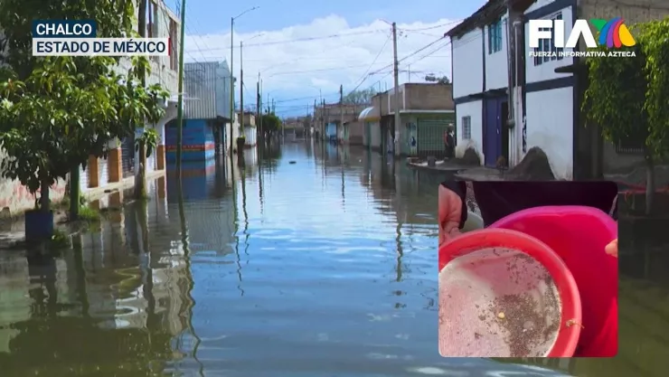 Inundaciones en Chalco, Edomex