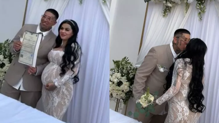 Mona y Geros se casan