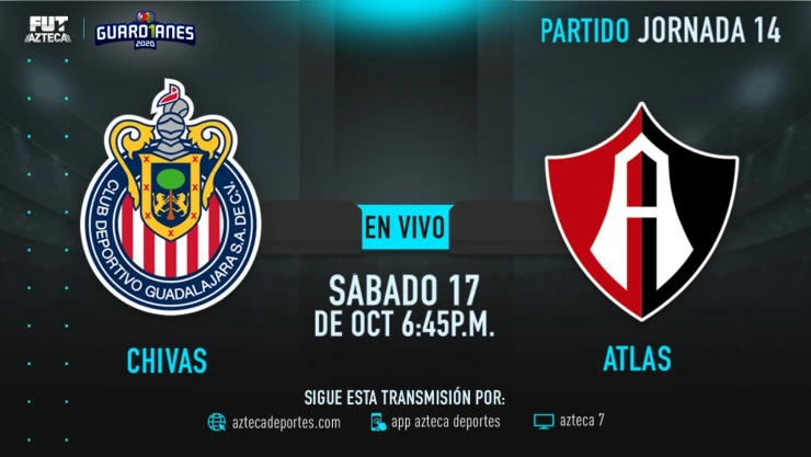 Clásico Tapatío Chivas vs Atlas