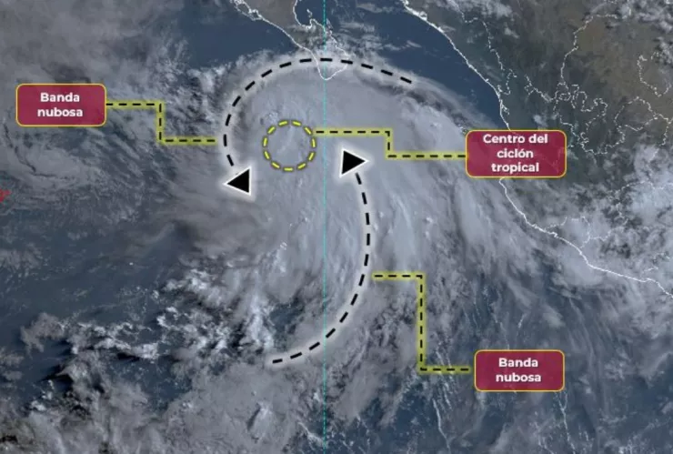 Pronóstico Tormenta Eugene hoy será Huracán categoría 1