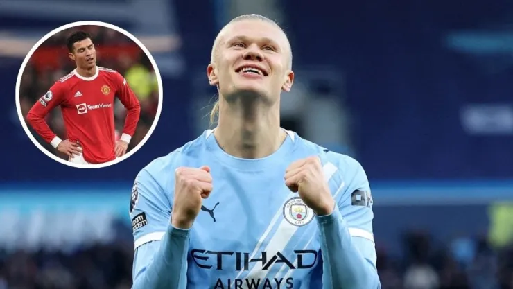 Haaland superó récord de Cristiano Ronaldo