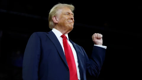 El presidente de Estados Unidos, Donald Trump.