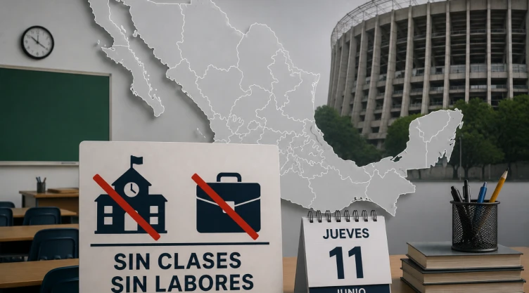 Habrá suspensión de clases y de labores: Lista completa de estados sin actividades para el jueves 11 de junio por la Copa Mundial de la FIFA 2026