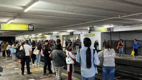 metro humo línea 3 retrasos