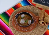 Chicharrón en salsa verde con morita