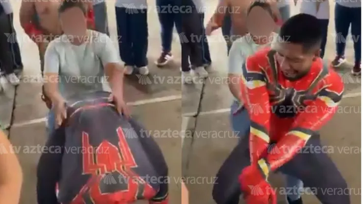 Captan video de baile indebido dentro de plantel en Veracruz