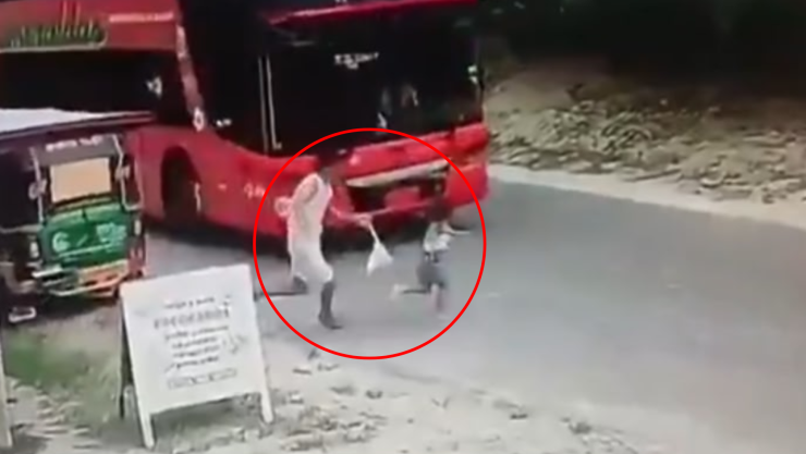 Niña atropellada en Ecuador
