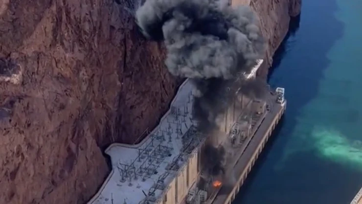 explosión presa Hoover Nevada EU