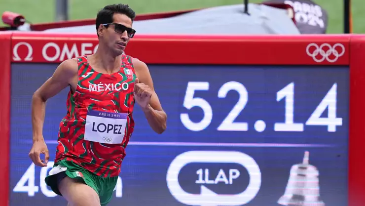 Tonatiú López 800 metros en París 2024 Juegos Olímpicos