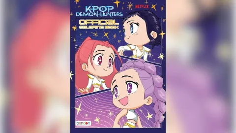 Libros para colorear de KPop Demon Hunters