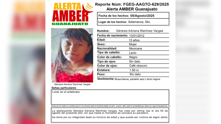 Desaparecidos Guanajuato ¿Quién es Génesis Adriana Martínez y qué se sabe de su desaparición en Salamanca.png
