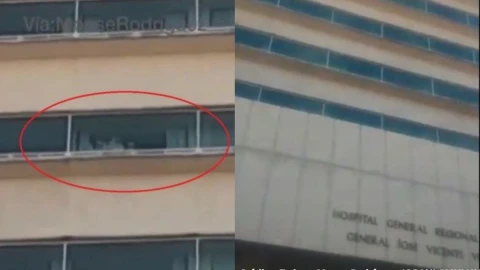 aplauden a doctores de hospital del IMSS