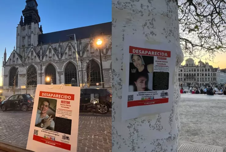 Colectivos llevan fichas de desaparecidos en México a ciudades del mundo en demanda de acción.