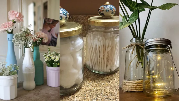 reciclar frascos