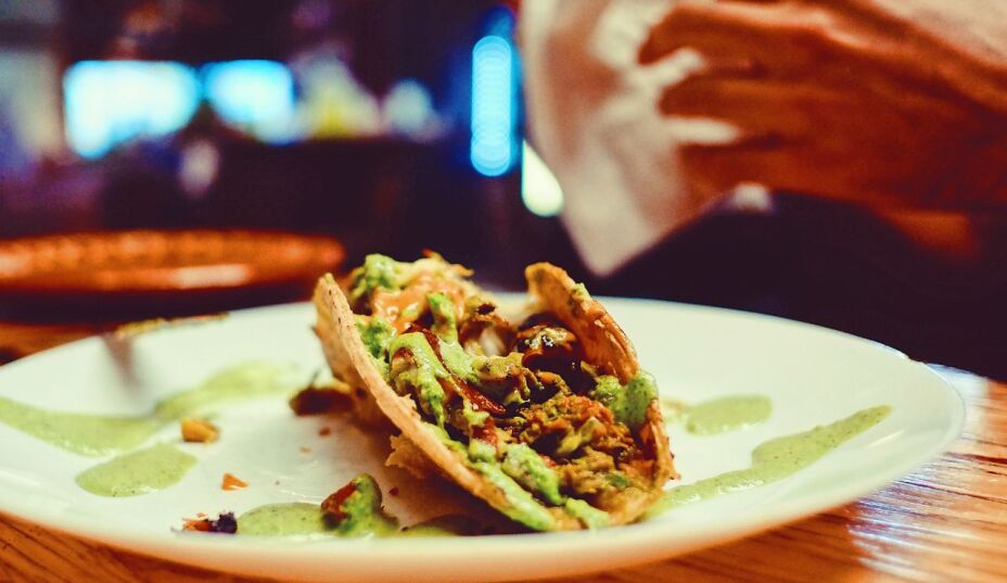 Taco de carne Asada