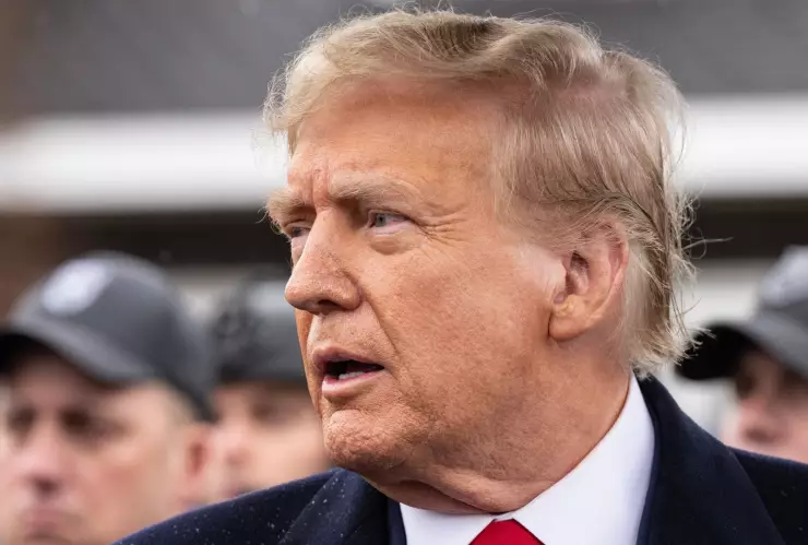 El candidato republicano a la Casa Blanca Donald Trump.