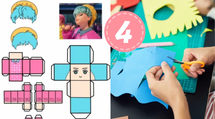 4 Plantillas de Baby Saja de las KPop Demon Hunters para imprimir y recortar; una actividad barata para tus hijos.png