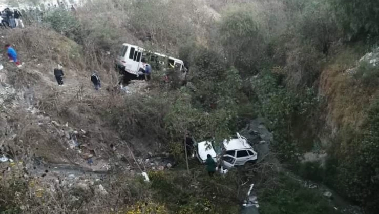Naucalpan microbús barranca muertos