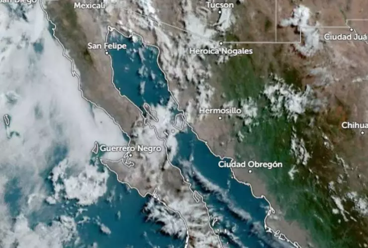 Lluvias en Baja California Sur