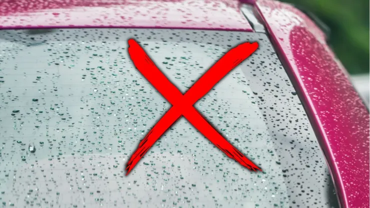 Cómo secar las gotas de lluvia del auto sin dejar marcas y en pocos segundos