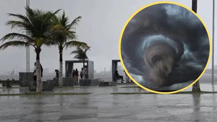 Norte tormenta Veracruz