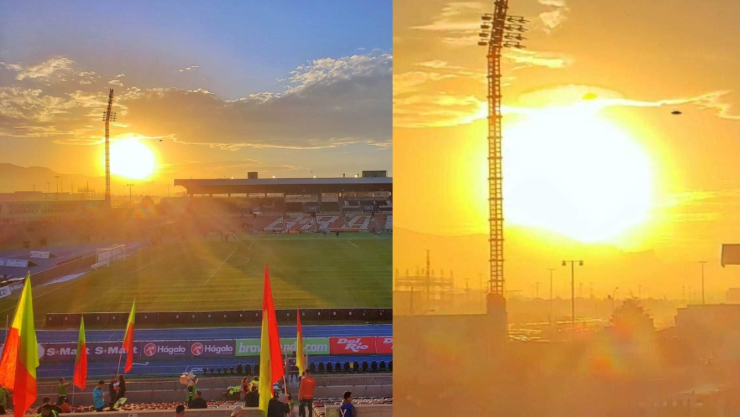 Captan OVNI en pleno partido de la Liga MX