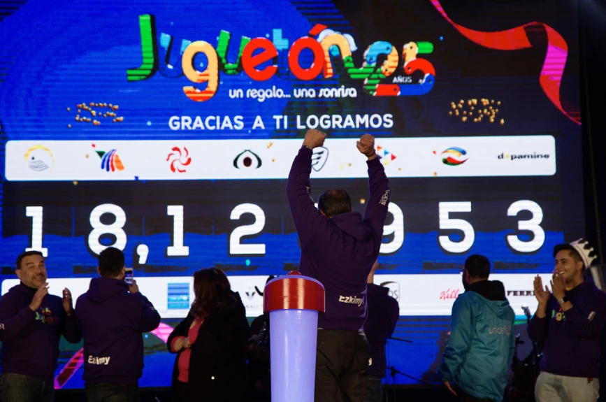 Gracias a tu apoyo, Juguetón Azteca superó la meta