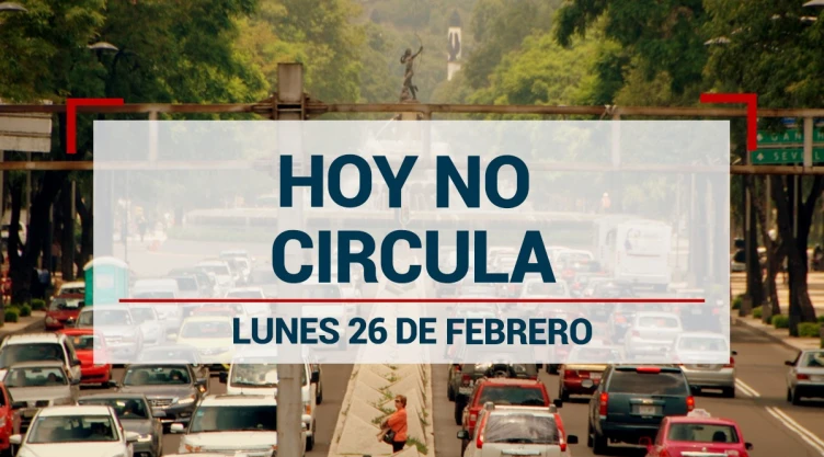 ¿Aplicarán doble hoy no circula en CDMX? Autos que descansarán este 26 de febrero