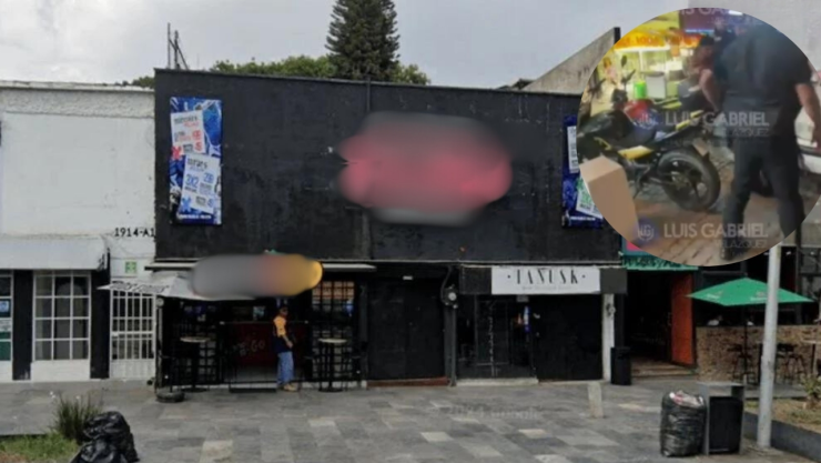 cadeneros agreden a jovenes en bar de Puebla