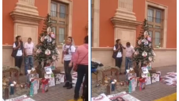 Guanajuato madres buscadoras arbol de navidad