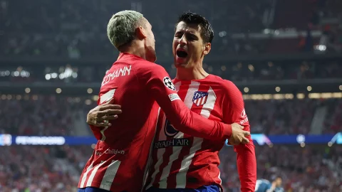 Celebraci&oacute;n del Atl&eacute;tico de Madrid