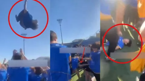 ¿Qué pasó con el estudiante que fue lanzado al aire por sus compañeros en la UANL? (VIDEO)