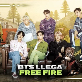 BTS llega a Free Fire