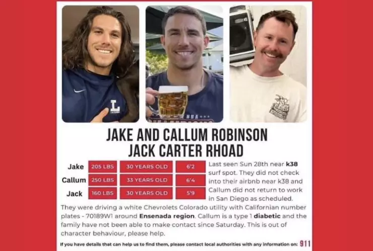 Hermanos desaparecidos en Baja California