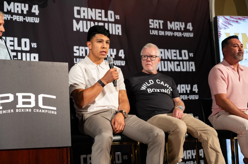 Conferencia de prensa oficial Canelo Álvarez vs Jaime Munguía