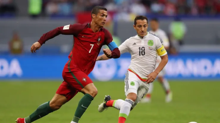 Cristiano Ronaldo se enfrentó a México en la Copa Confederaciones Rusia 2017