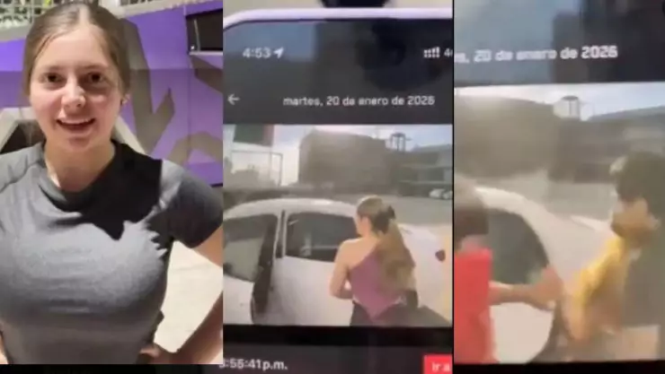 Difunden VIDEO del momento en que privan de su libertad a la influencer Nicholette en Culiacán