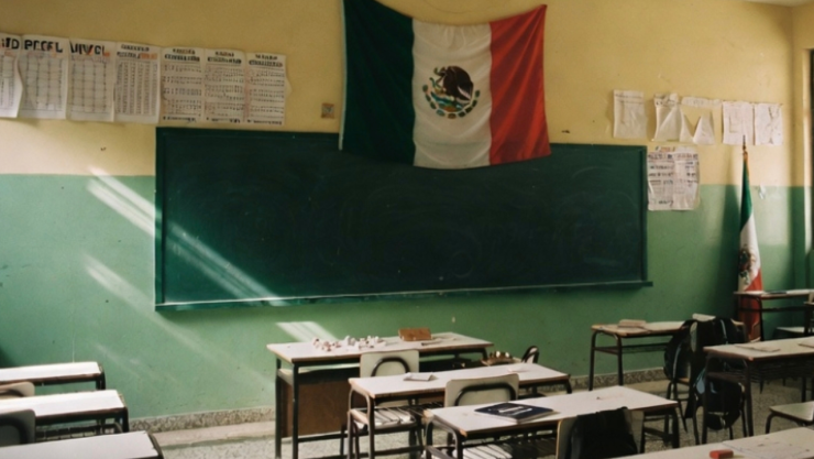 Escuelas abiertas por el partido México vs Sudáfrica