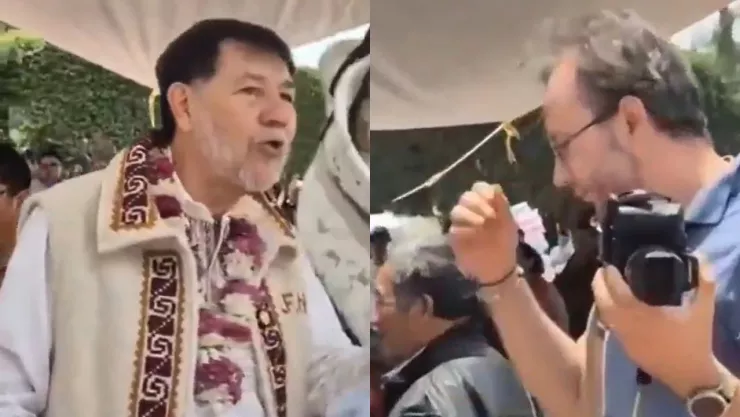 Madre buscadora encara a Noroña por desaparición de su hija en Edomex.