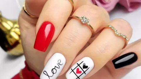 45 diseños de uñas para San Valentín en almendradas o cuadradas: son sencillas, elegantes y sutiles