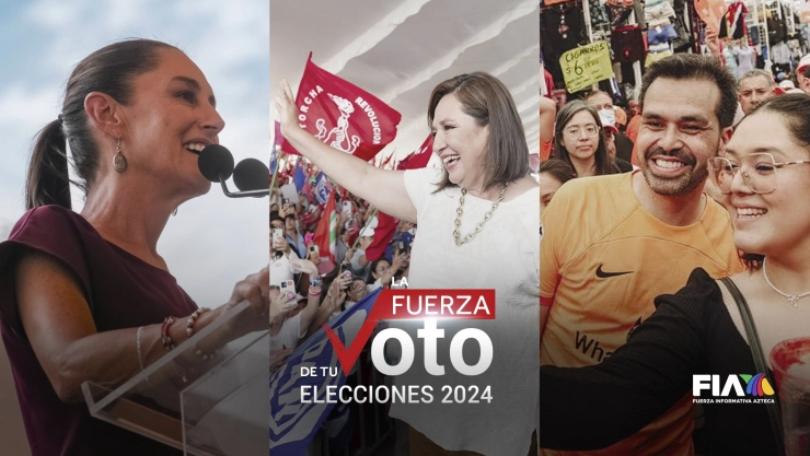 Elecciones 2024 en México: ¿Qué hicieron los candidatos Claudia Sheinbaum, Xóchitl Gálvez y Álvarez Máynez hoy 16 de mayo?