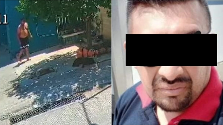 Vecinos identificaron al agresor como Jorge Enrique Alcocer Ayuso.