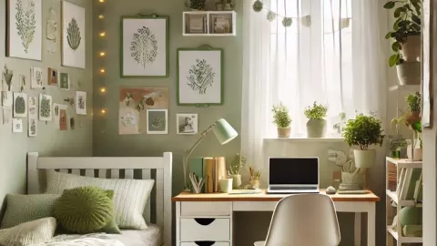 43 ideas para decorar un cuarto pequeño con poco dinero: te quedará de lujo