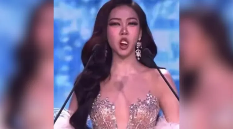 Miss Grand Tailandia 2026 candidata pierde los dientes en pasarela y el video se hace viral