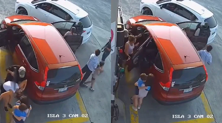 Asalto a familia en carretera de Veracruz